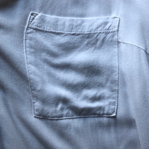 Merona tunic-style white shirt - Picture 4 of 8